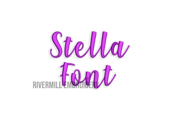 1 Stella Embroidery Font: A Designer’s Review