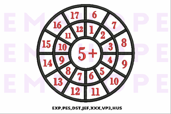 Addition Wheel 5: A Craft Fair Embroidery Review