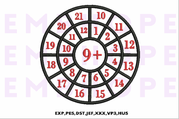 Addition Wheel 9: Embroidery Design Review