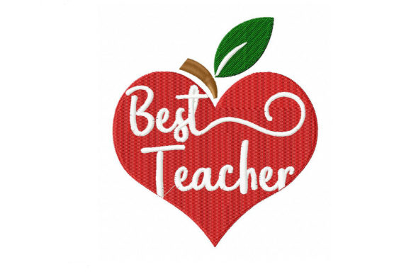 Apple for the Best Teacher: Seasonal Embroidery Review