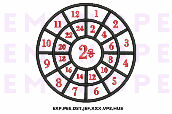 Division Wheel 2: A Seasonal Embroidery Review