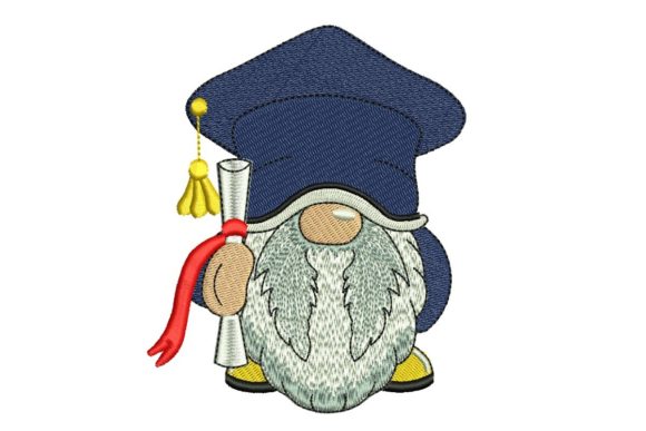 Graduation Gnome: A Designer’s Stitch-Out Review