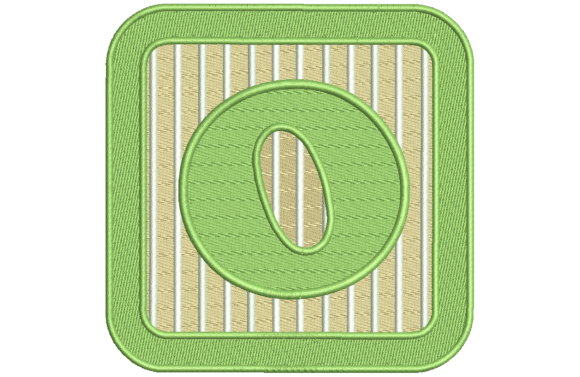 Green Frame Alphabet O Letter: A Designer Review
