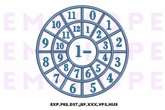 Minus Wheels 1: Fun Math Embroidery for Kids