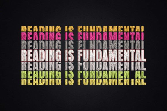 Reading is Fundamental Geeky Bookworm Design Review