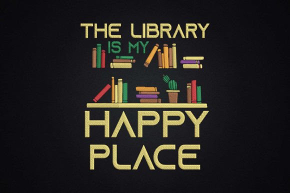 The Library is My Happy Place: Sweatshirt Design Review